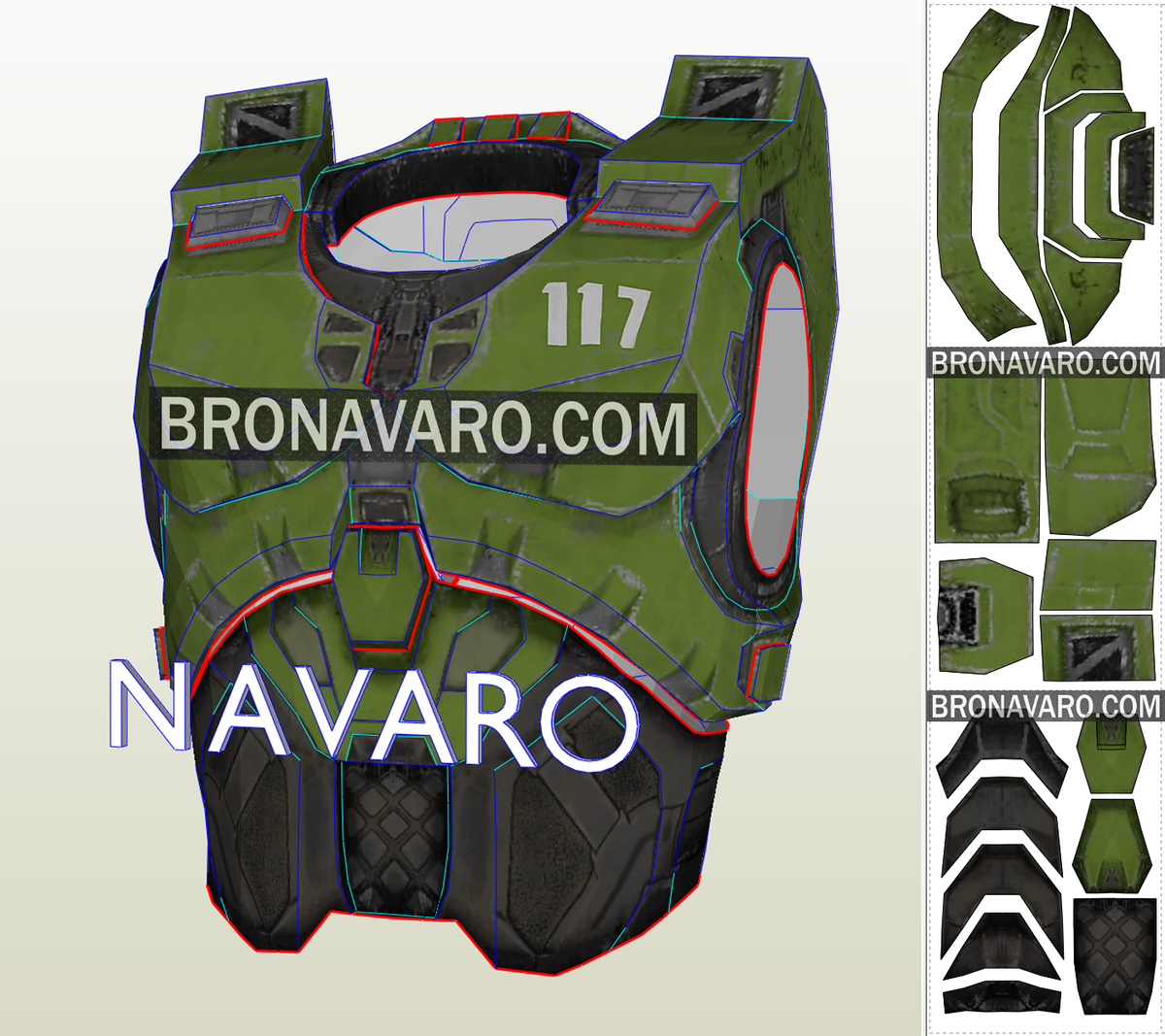 Halo Costume Pattern
