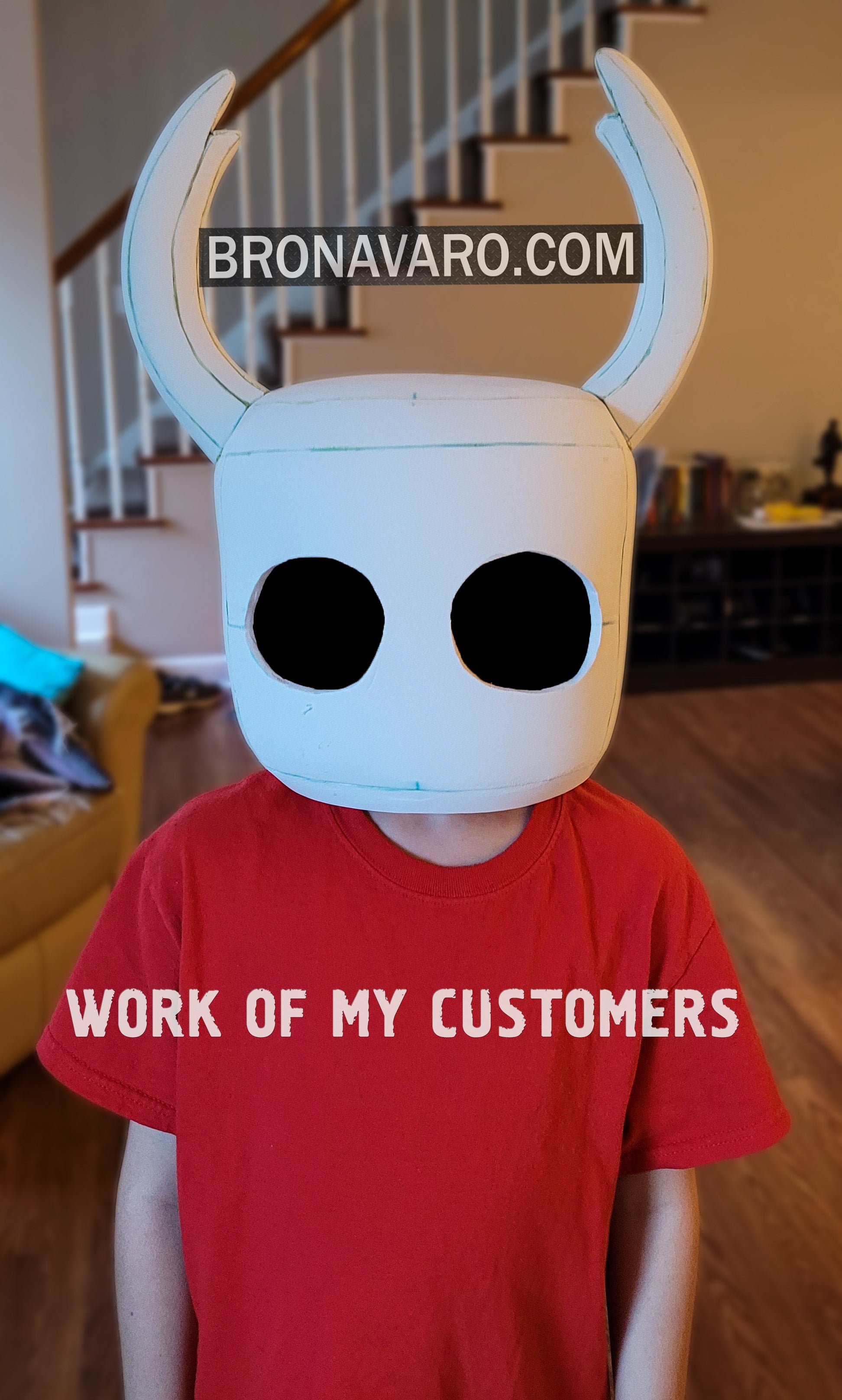 HOLLOW KNIGHT Helmet Foam Template Hollow Knight Cosplay Pattern PDF