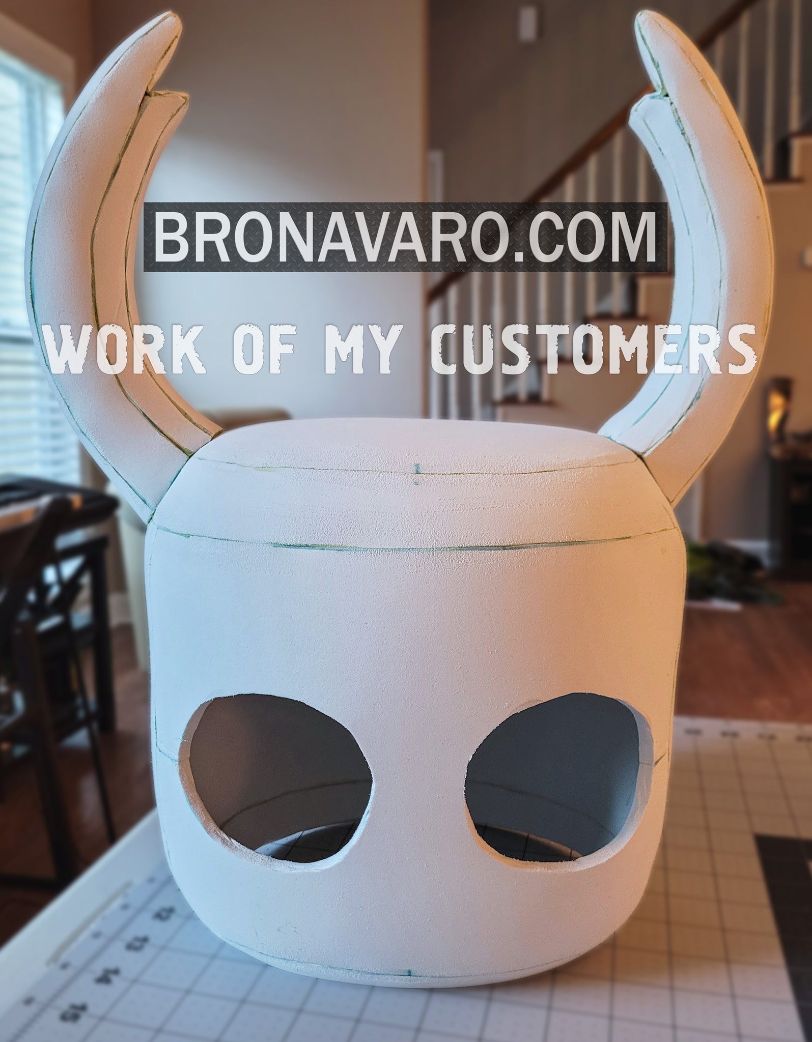 HOLLOW KNIGHT Helmet Foam Template Hollow Knight Cosplay Pattern PDF