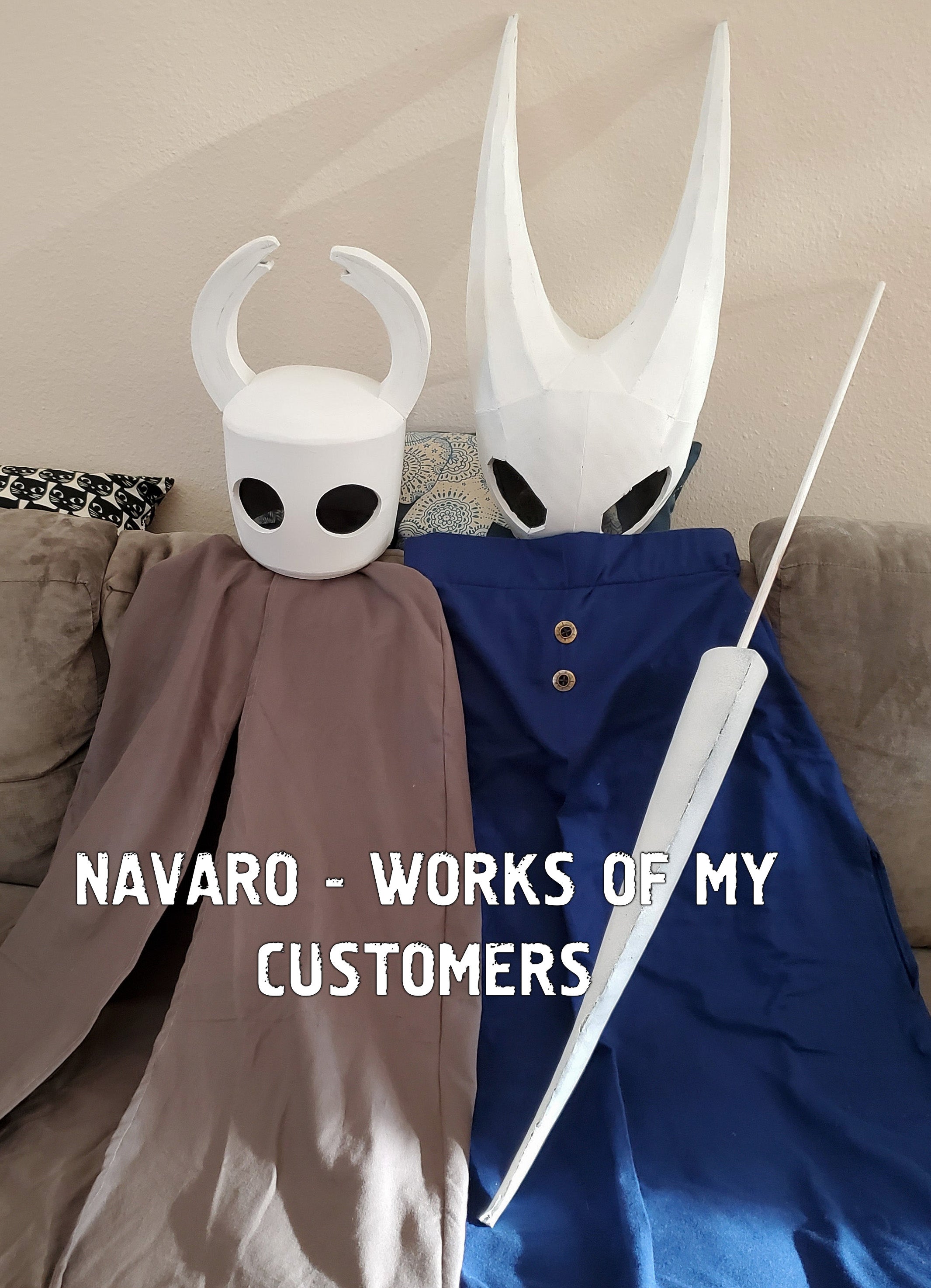 HOLLOW KNIGHT Helmet Foam Template Hollow Knight Cosplay Pattern PDF