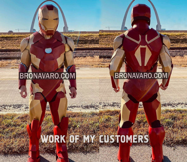 Load image into Gallery viewer, Iron Man Armor Eva Foam Template
