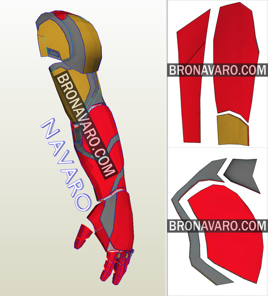 Load image into Gallery viewer, Iron Man Cosplay Pattern
