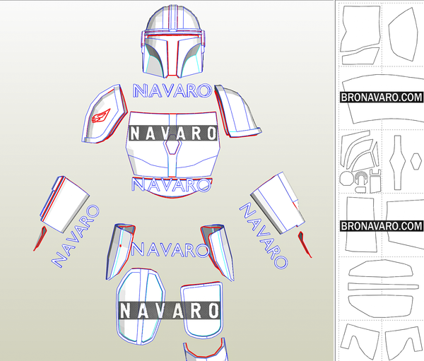 Load image into Gallery viewer, Mandalorian Armor Pdo
