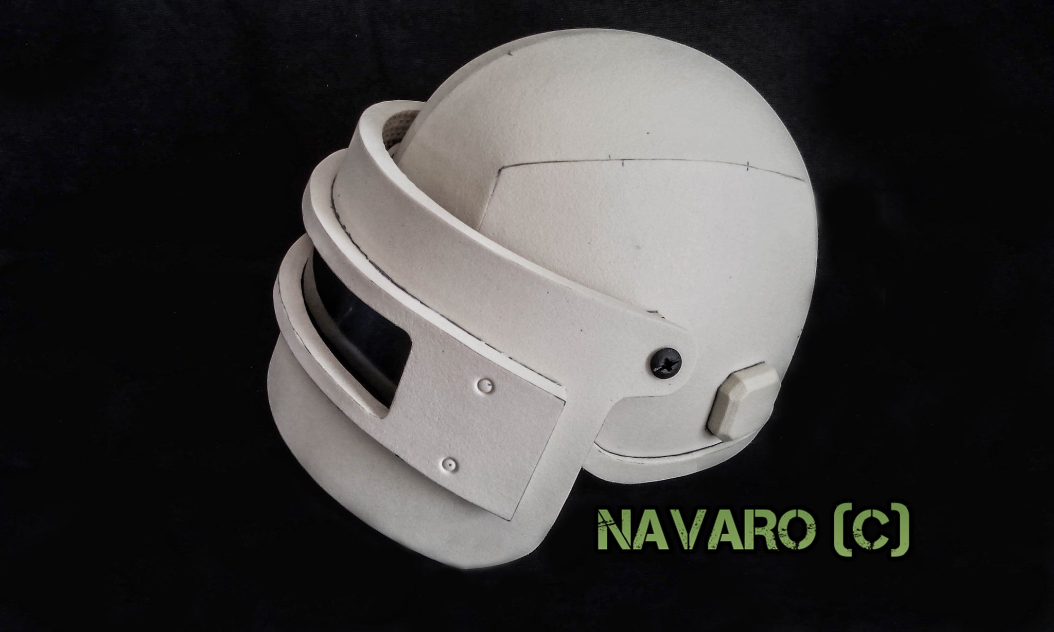 PUBG Helmet (Foam Template)  Pubg Cosplay Helmet Pattern – NAVARO