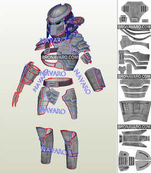 Predator Armor Eva Foam