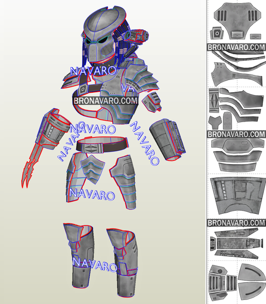 Load image into Gallery viewer, Predator Armor Eva Foam
