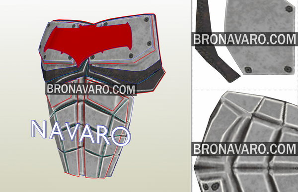 Load image into Gallery viewer, Red Hood Armor 3D model
