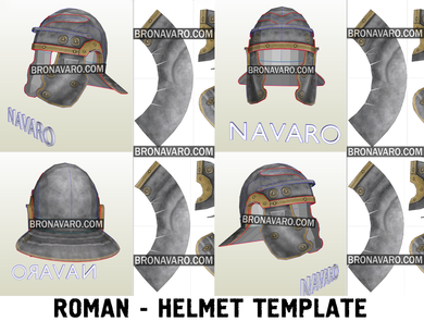 Roman Legionary Helmet Pepakura