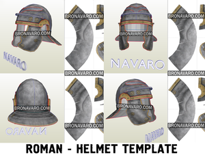 Galea Roman Imperial Helmet Pepakura