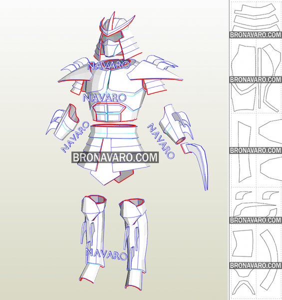 Load image into Gallery viewer, Shredder armor pdo
