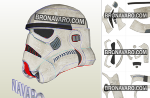 Stormtrooper eva foam helmet