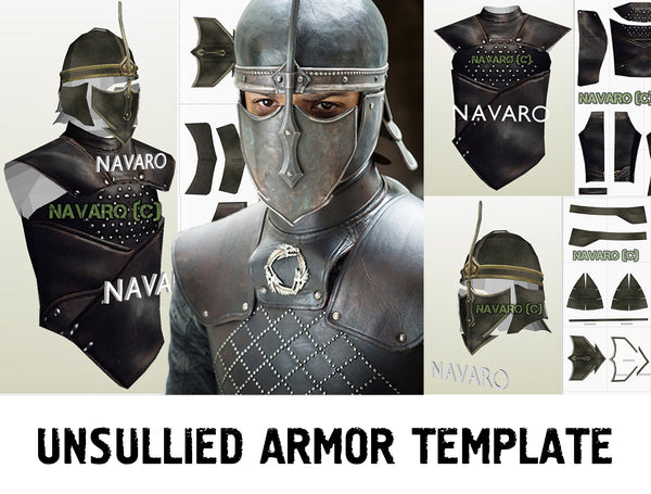 Load image into Gallery viewer, unsullied costume template
