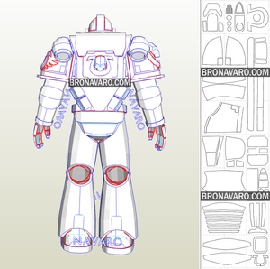 Ultramarine Armor Pepakura