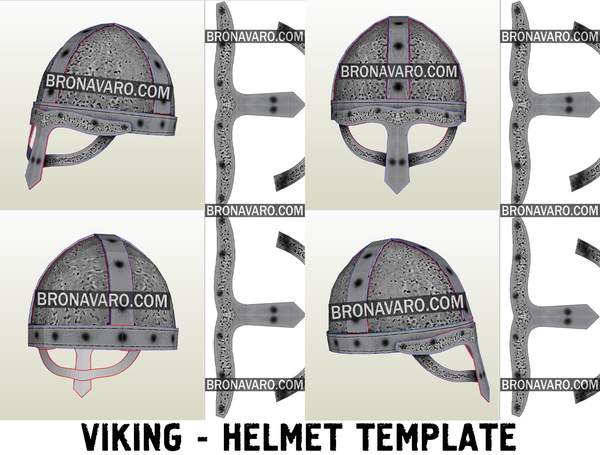 Load image into Gallery viewer, Viking Helmet Pepakura
