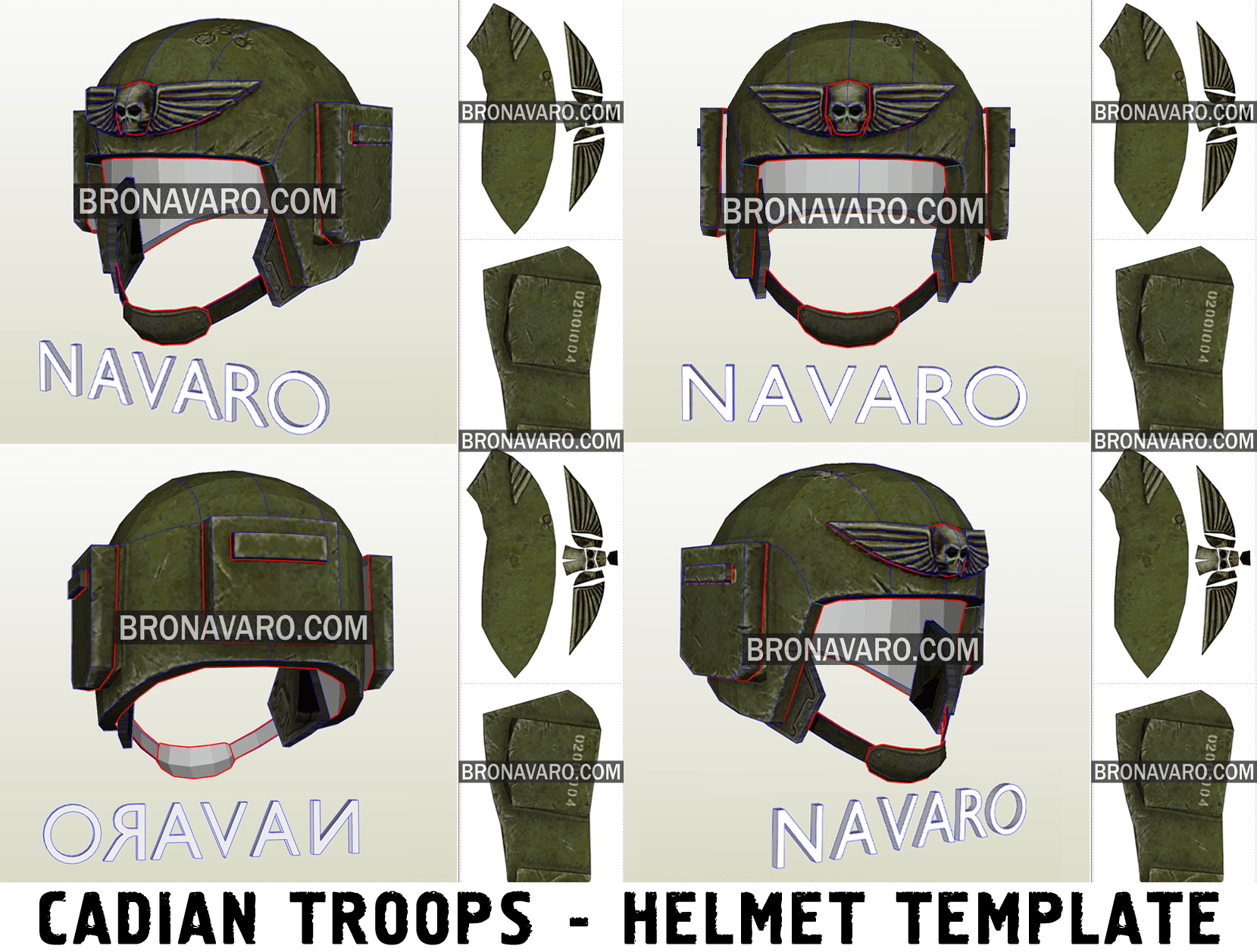 CADIAN Helmet (Foam Template) CADIAN Helmet (Foam Template)