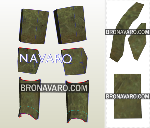 Load image into Gallery viewer, imperial Guard Armor Pattern

