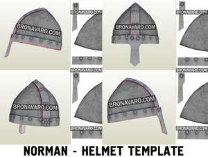 Larp Helmet Template